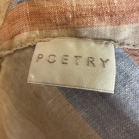 Poetry Linen Striped Dress - Picture 7 of 9